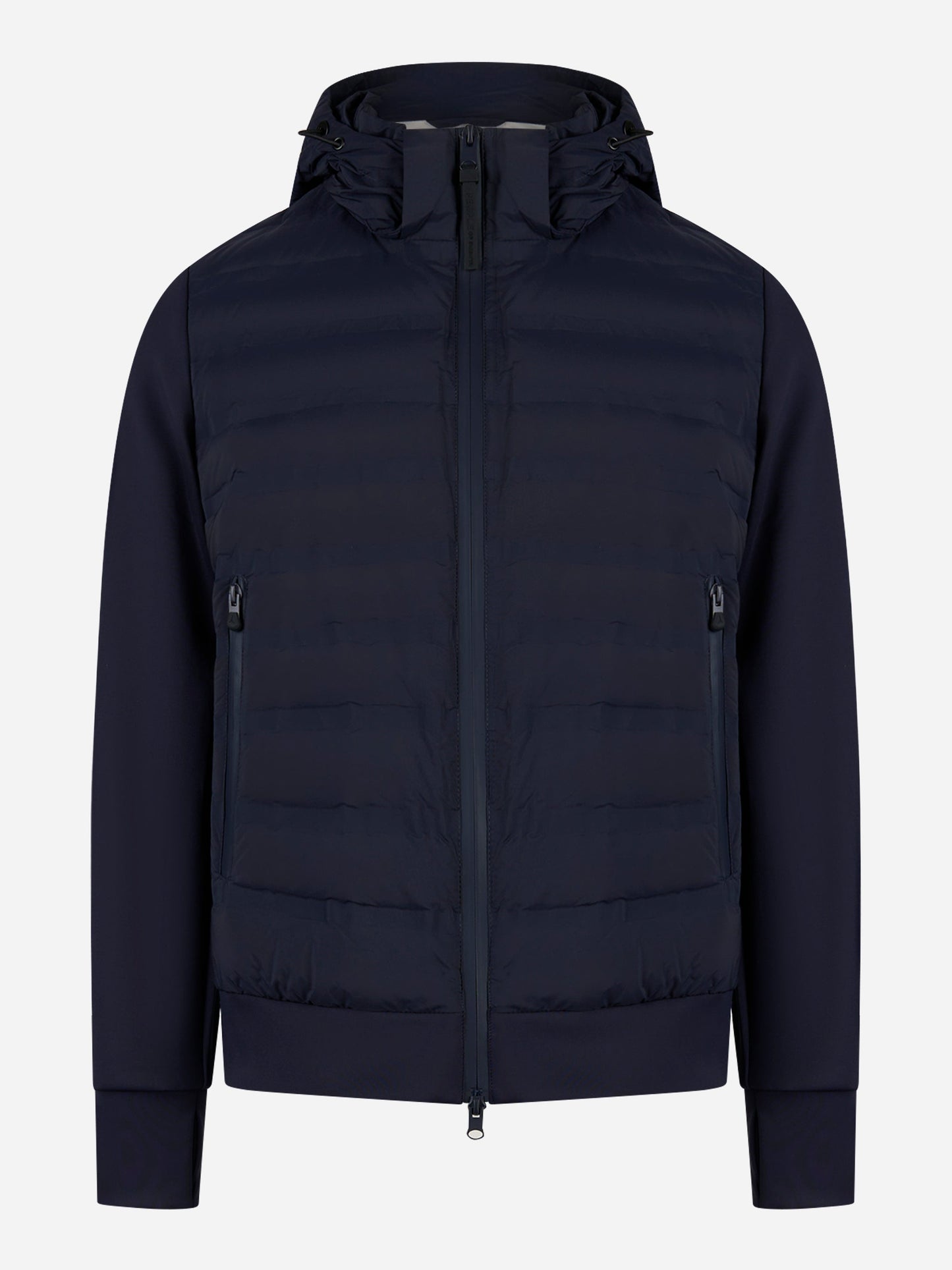 PEOPLE OF SHIBUYA Giubbotto in tessuto tecnico bimaterico con cappuccio