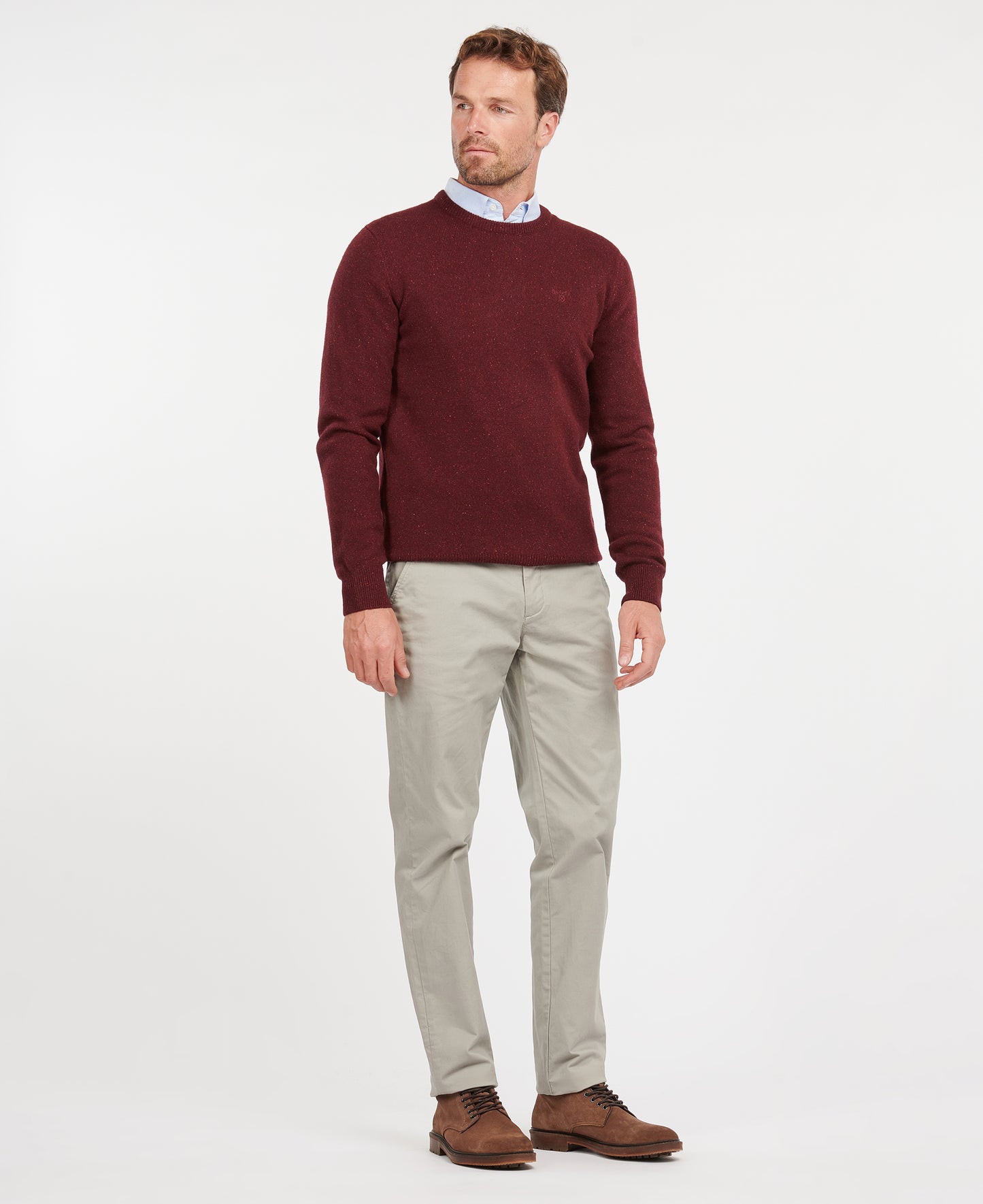 Barbour maglia essential tisbury crew