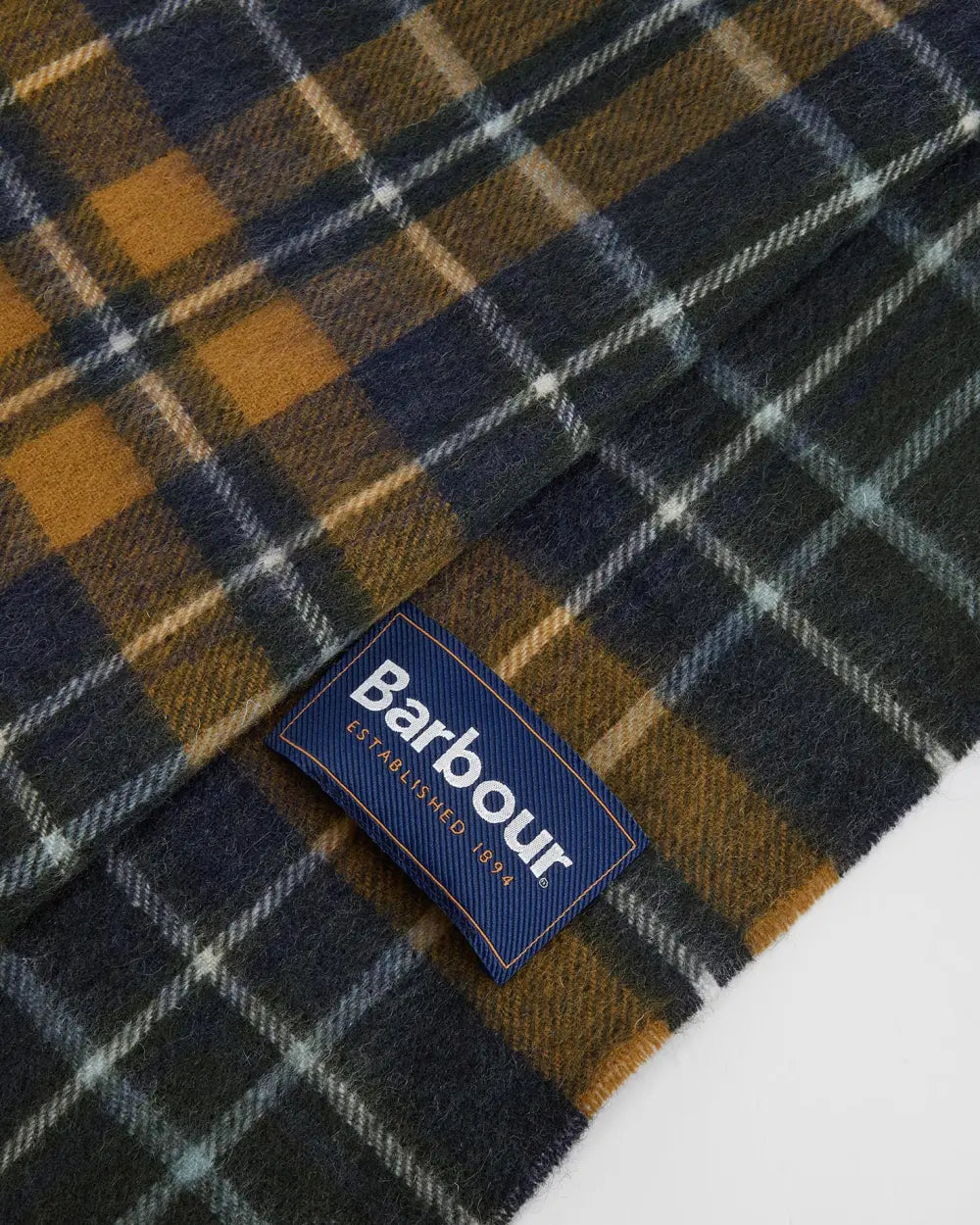Barbour sciarpa new check tartan