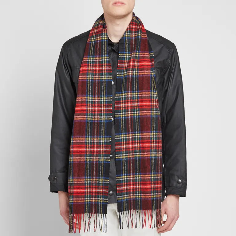 Barbour sciarpa new check tartan