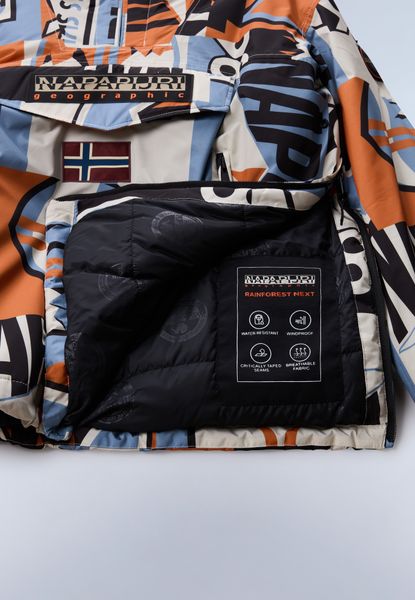 NAPAPIJRI Giubbotto anorak RF NEXT AOP