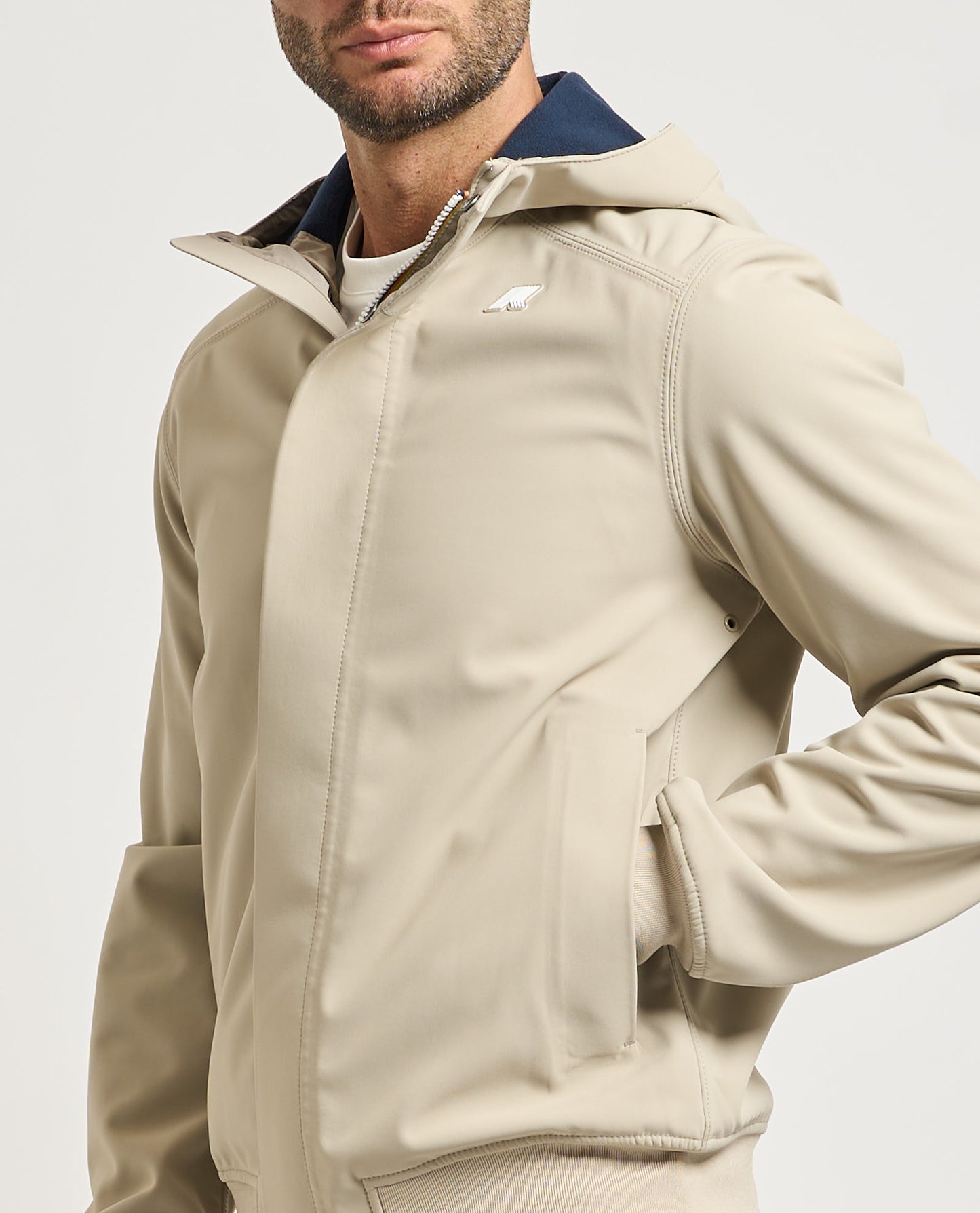 K-WAY Giubbotto in tessuto tecnico stretch JOACHIM BONDED
