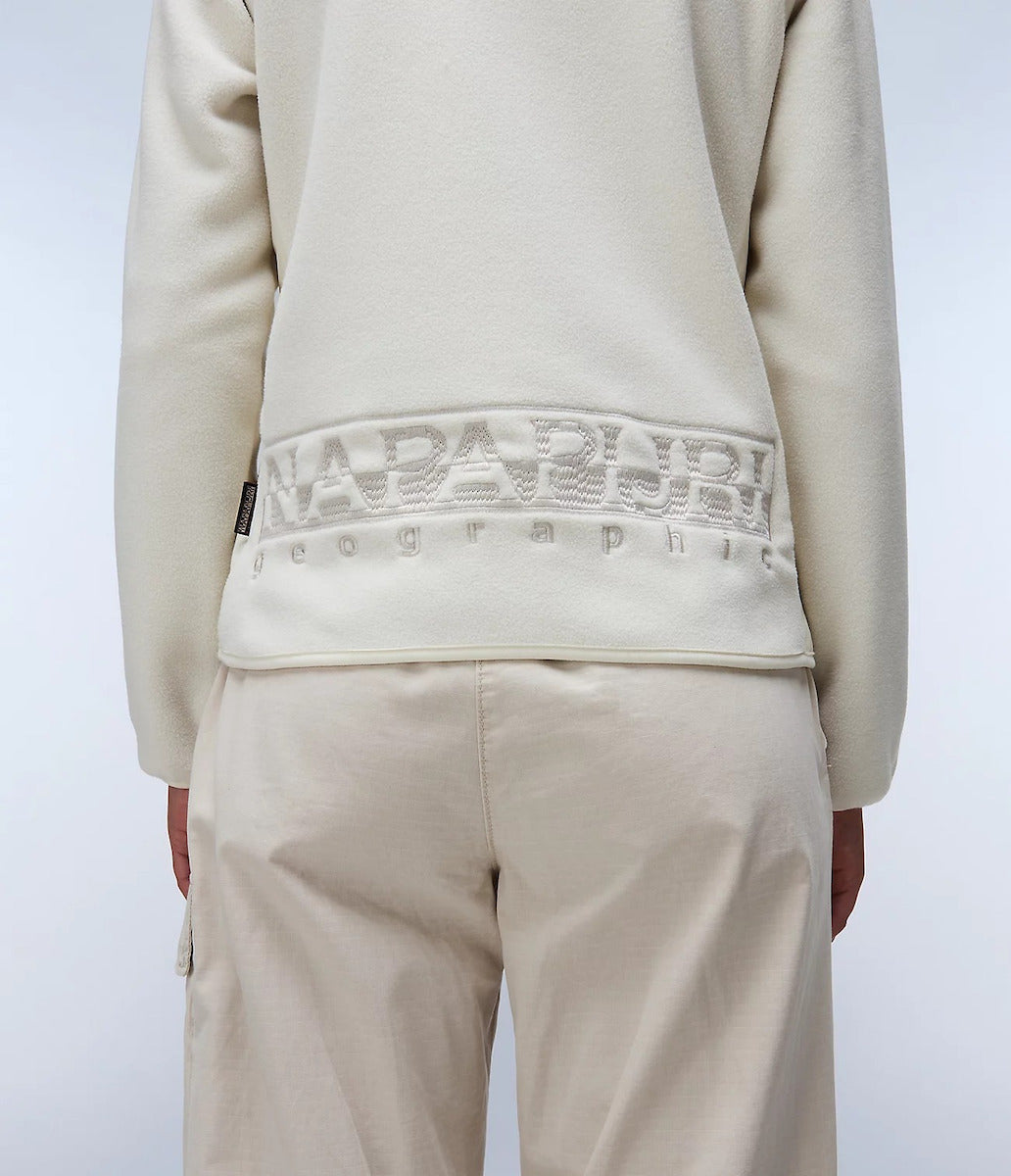 NAPAPIJRI Felpa in pile con zip YUPIK W 2.0