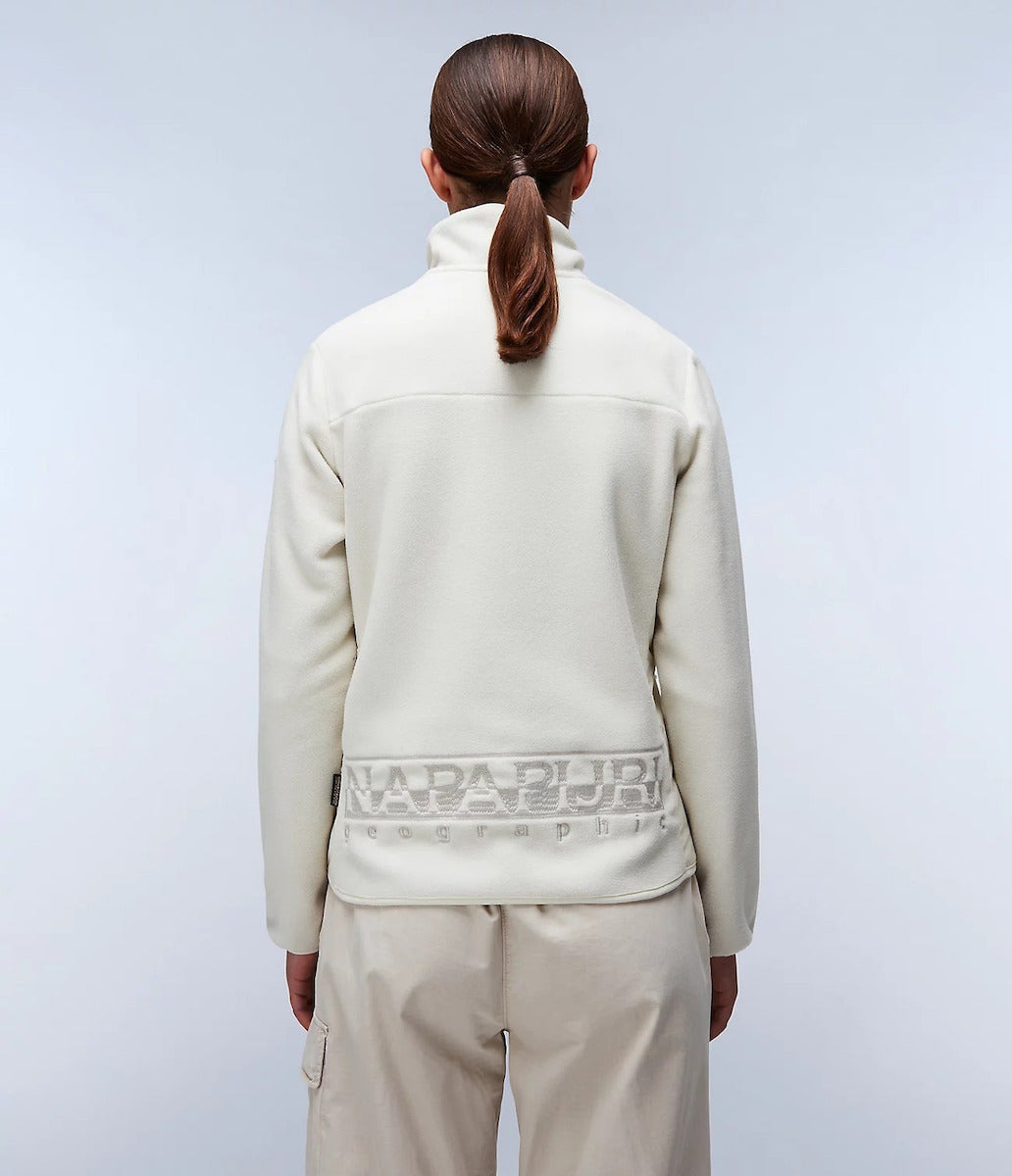 NAPAPIJRI Felpa in pile con zip YUPIK W 2.0