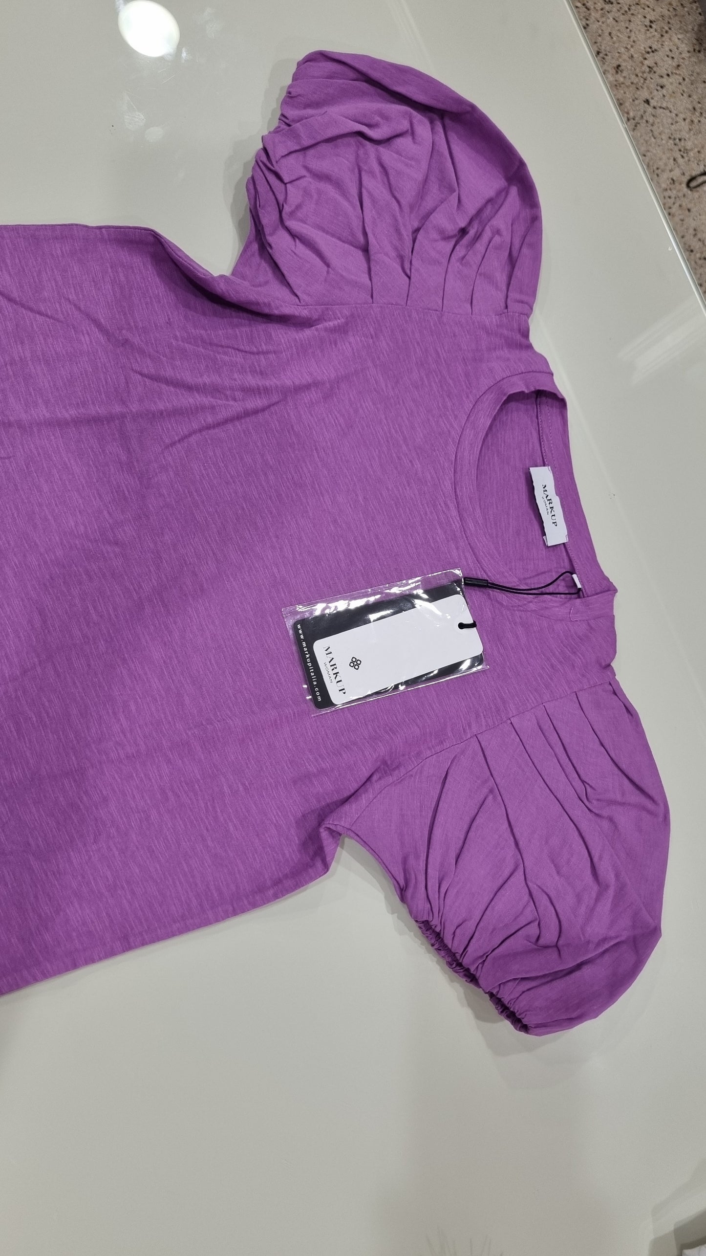 MARKUP T-Shirt maniche a sbuffo
