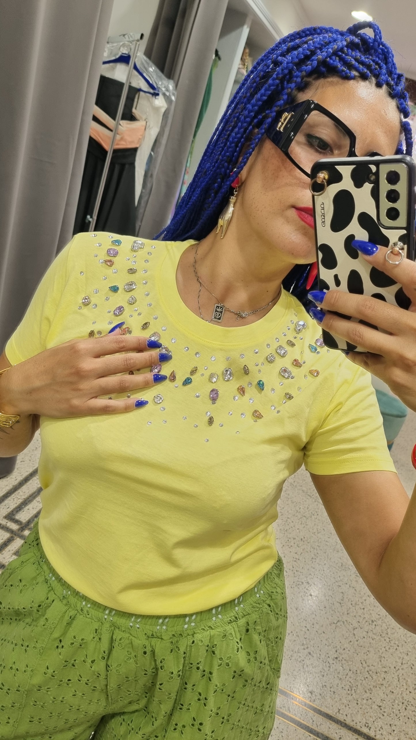MARKUP T-shirt castoni colorati