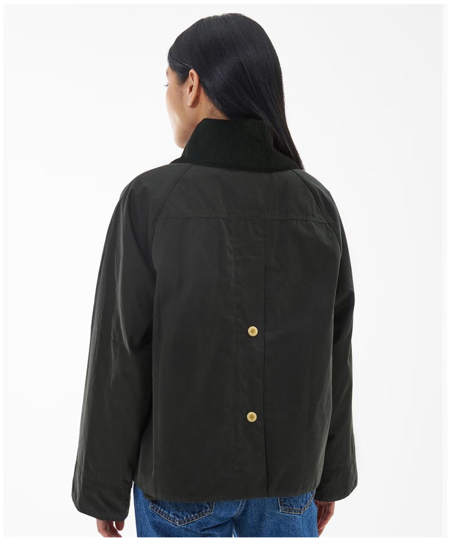 BARBOUR Giubbotto a trapezio CATTON WAX