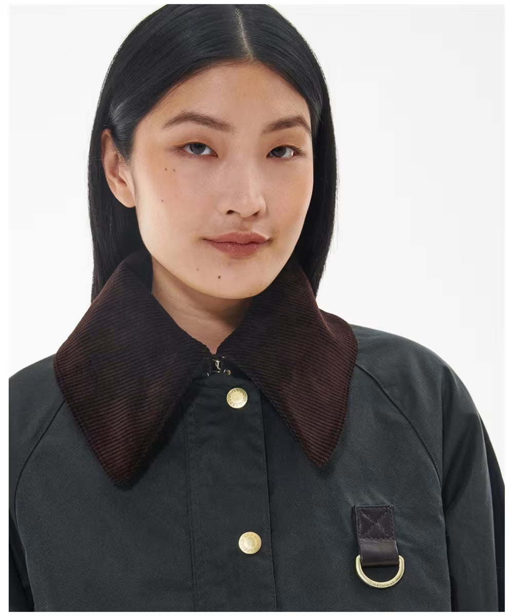 BARBOUR Giubbotto a trapezio CATTON WAX