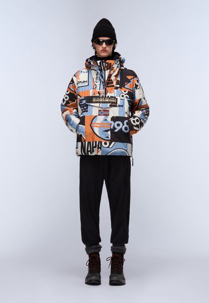 NAPAPIJRI Giubbotto anorak RF NEXT AOP