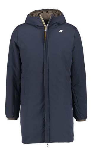 K-WAY Giubbotto uomo lunghezza 3/4 JACOB ST WARM DOUBLE
