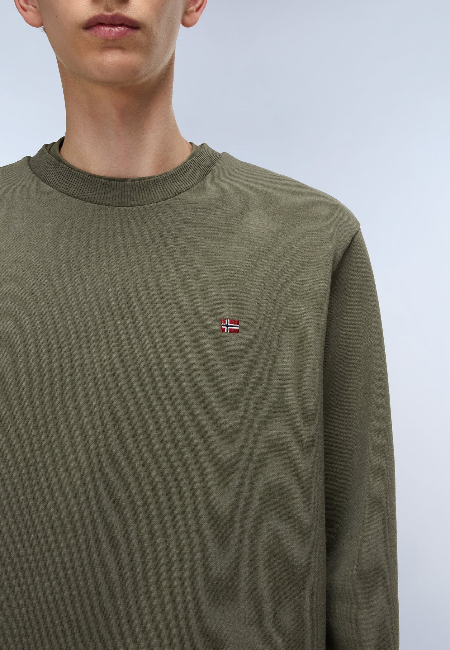 NAPAPIJRI Felpa uomo girocollo BALIS CREW NECK WINTER
