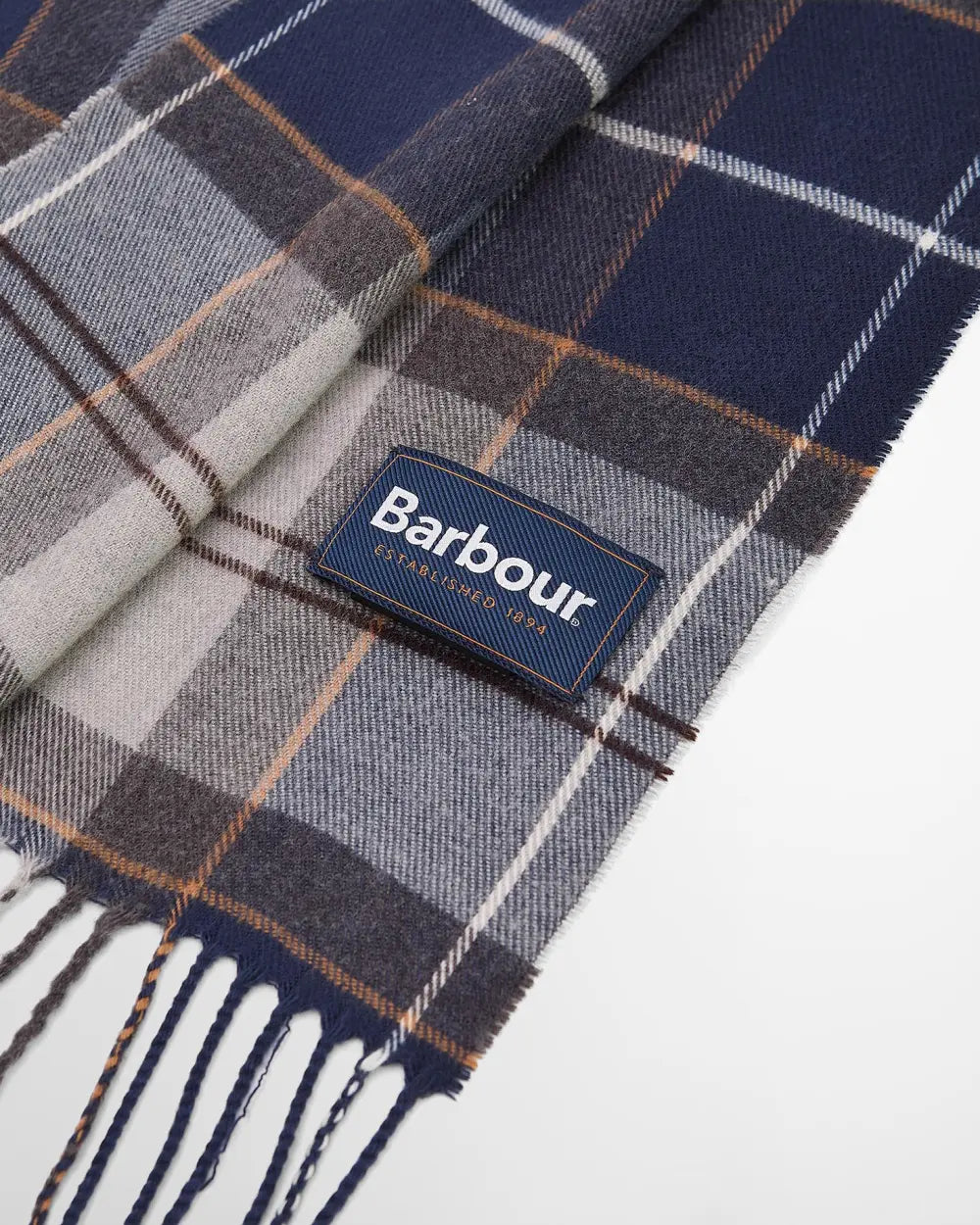BARBOUR Sciarpa galingale tartan scarf