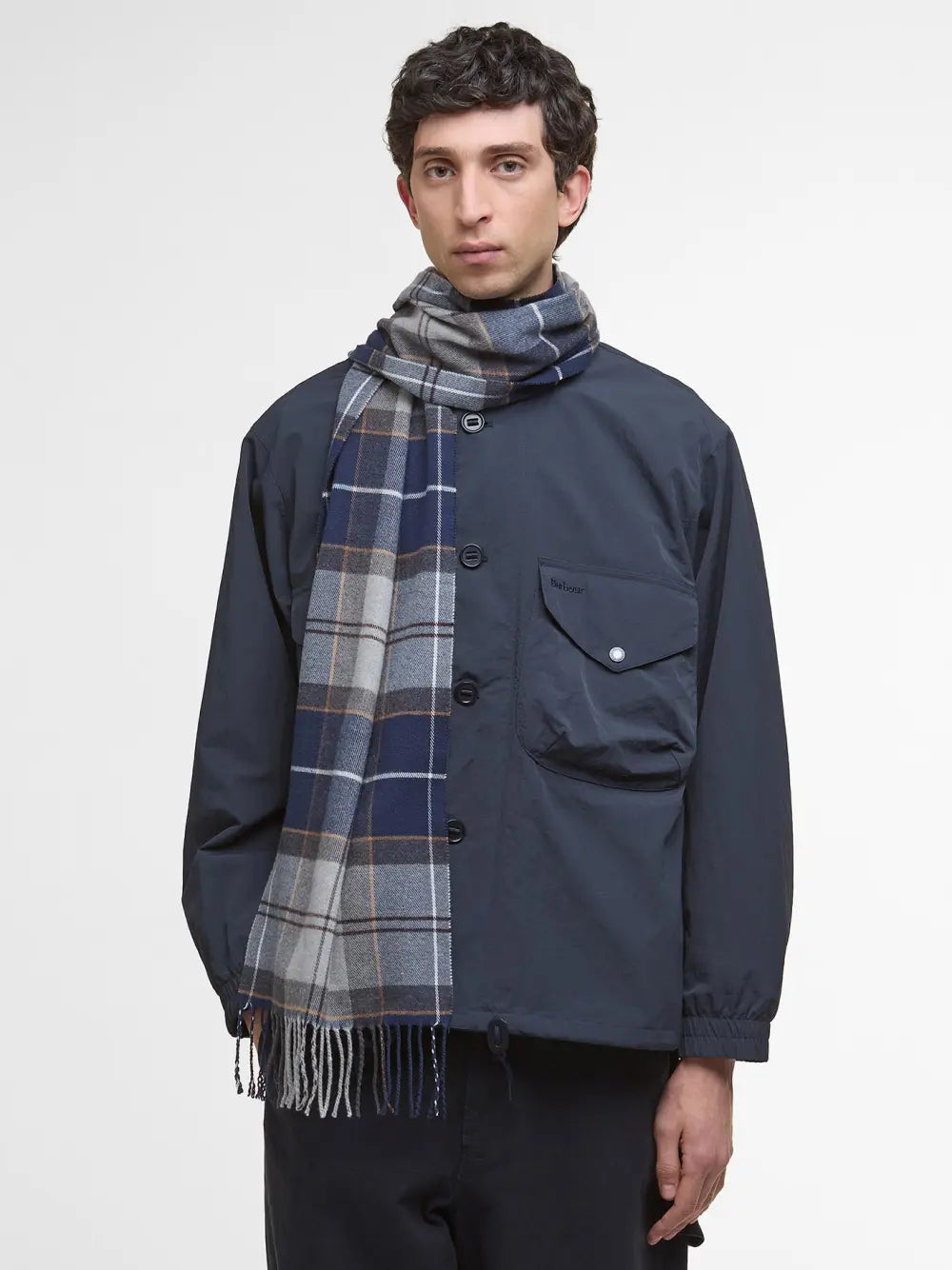 BARBOUR Sciarpa galingale tartan scarf