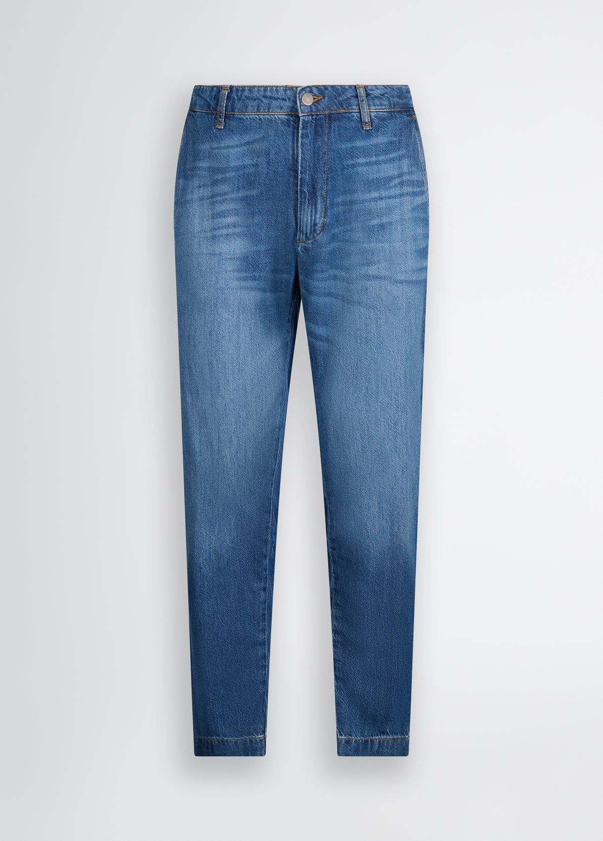 LIU JO Jeans da uomo tasca in piedi chino slim fit lavaggio medio gamba morbida THOMAS