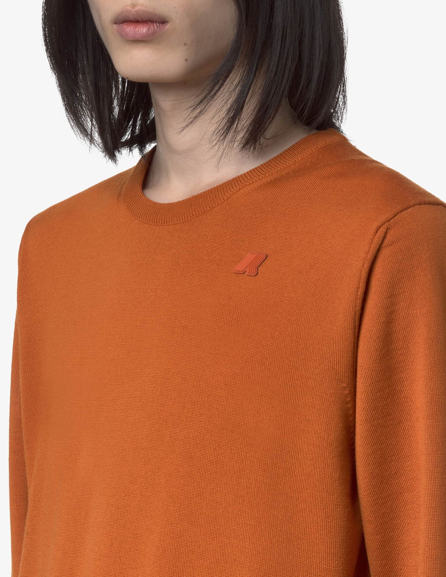 K-WAY Maglia girocollo 100%lana merino SEBASTIEN MERINO