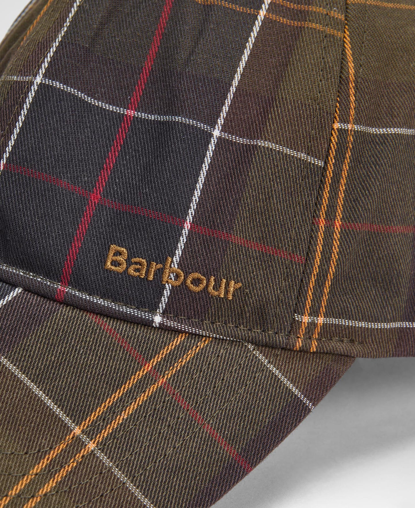 BARBOUR Cappello con visiera TELFIELD TARTAN CAP