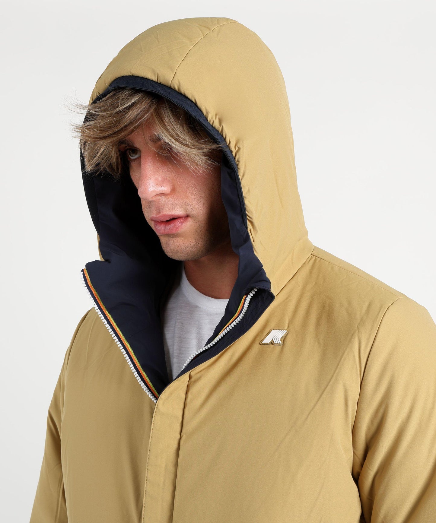 K-WAY Giubbotto uomo lunghezza 3/4 JACOB ST WARM DOUBLE