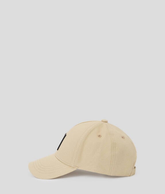 KARL LAGERFELD Cappello da baseball con visiera e patch frontale