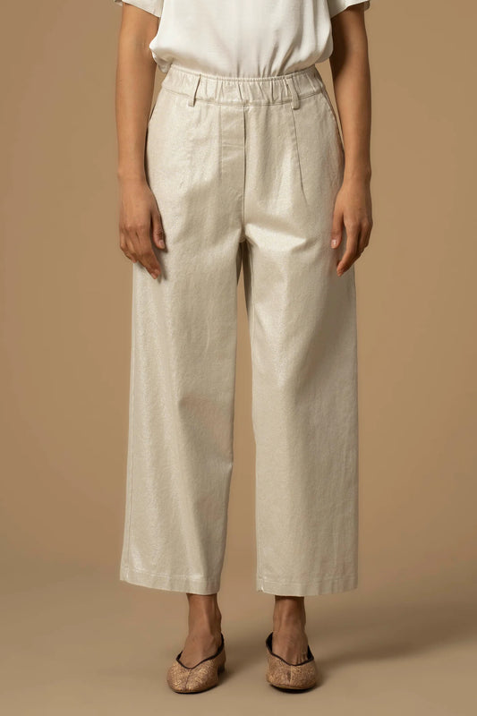 KOCCA Pantaloni cropped in cotone ANESTIS