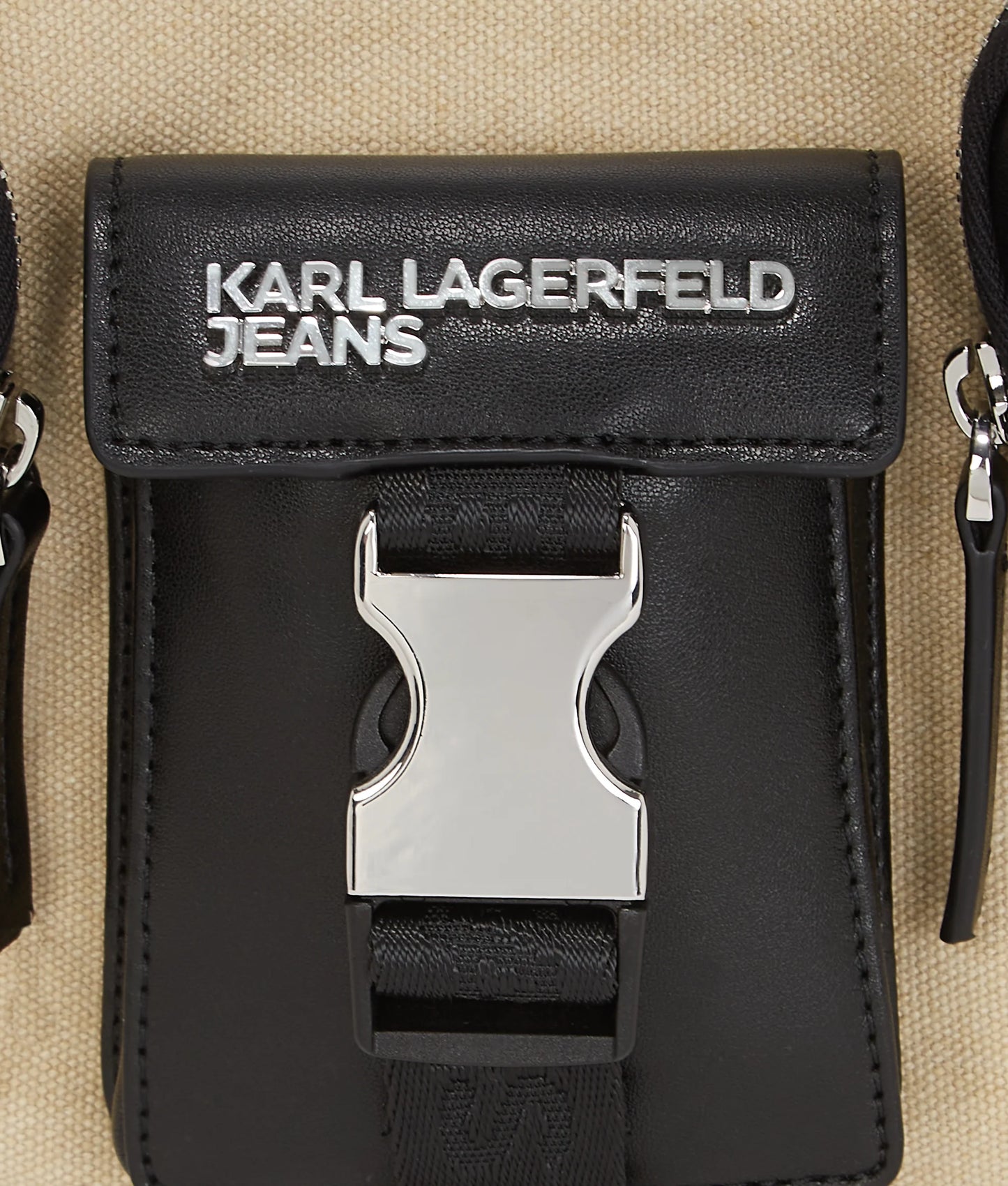 KARL LAGERFELD JEANS Borsa utility a spalla mezzaluna