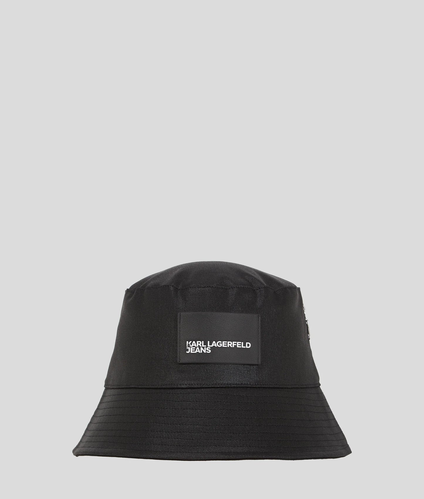 KARL LAGERFELD JEANS Cappello da pescatore in denim spalmato