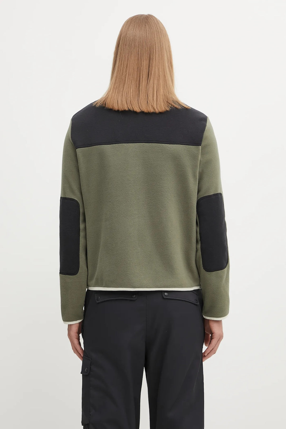 NAPAPIJRI Felpa con zip in pile e contrasti di colore sul petto T-DERGANA FZ