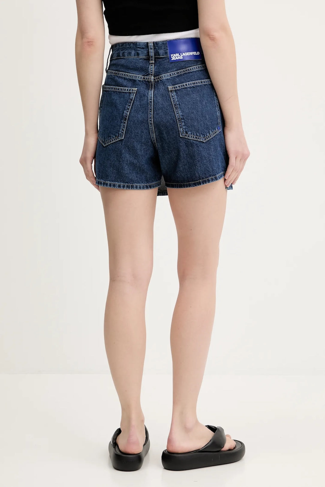 KARL LAGERFELD JEANS Gonna corta pantaloncino in denim