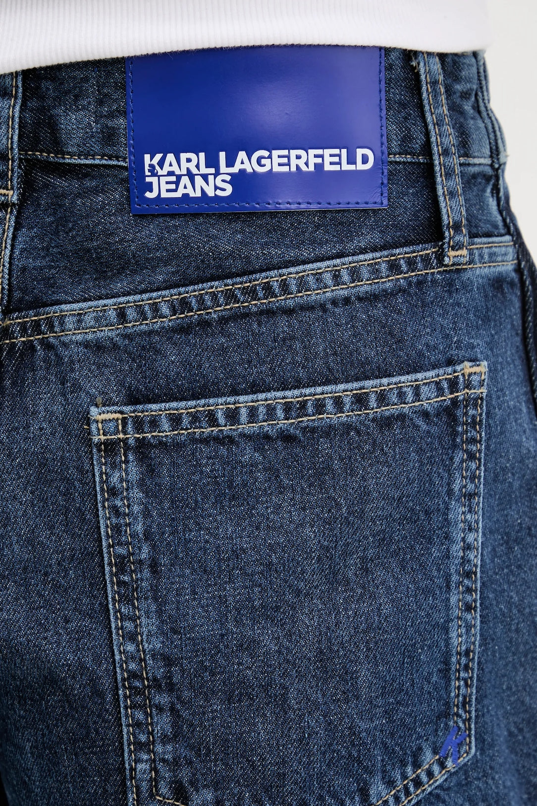 KARL LAGERFELD JEANS Gonna corta pantaloncino in denim