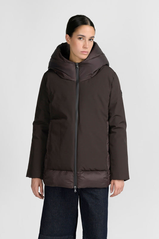 CANADIAN Giubbotto donna bitessuto con cappuccio LYTTON COAT 2