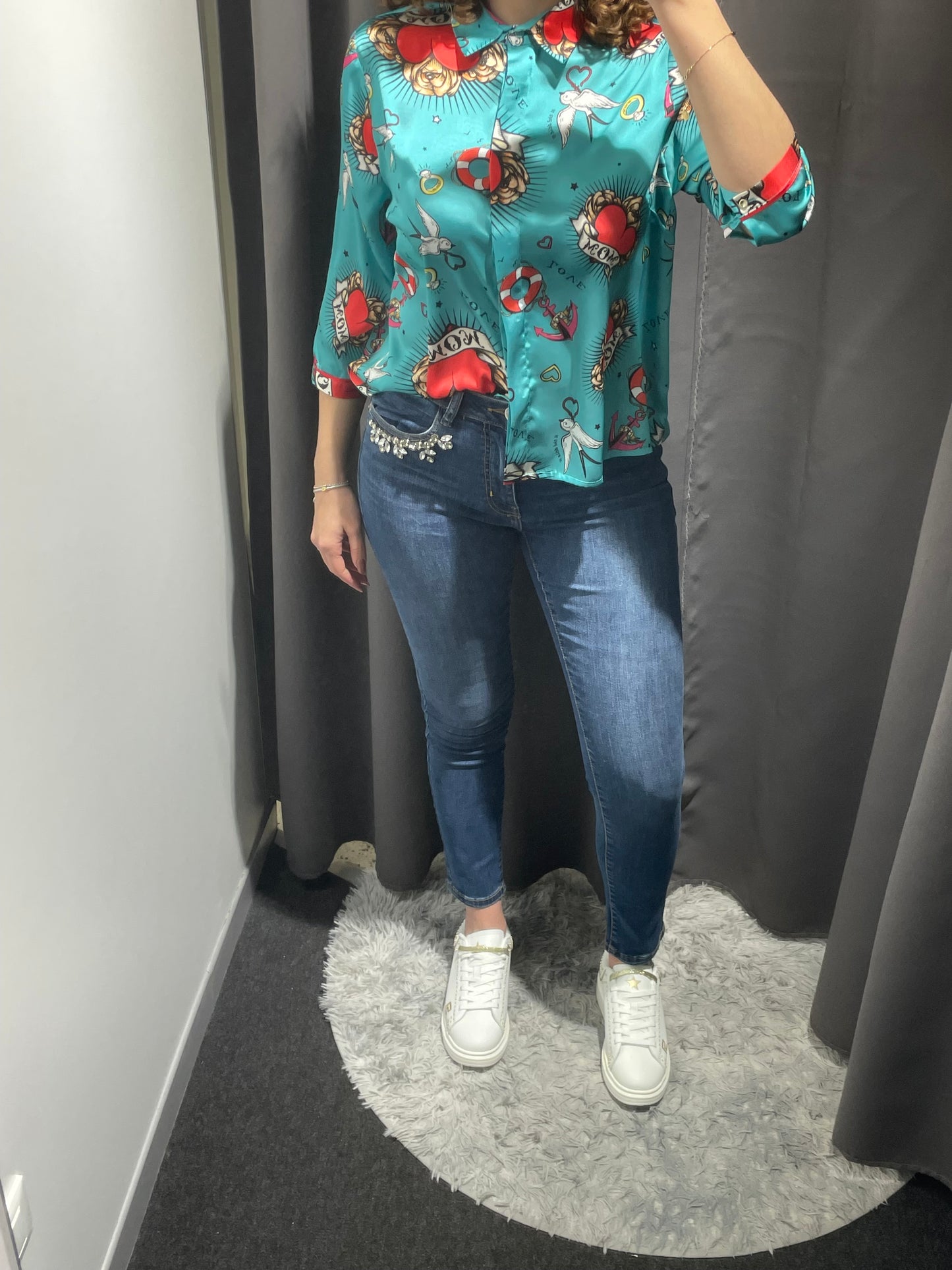 IL THE DELLE 5 Camicia stampa tatoo old style SPOON