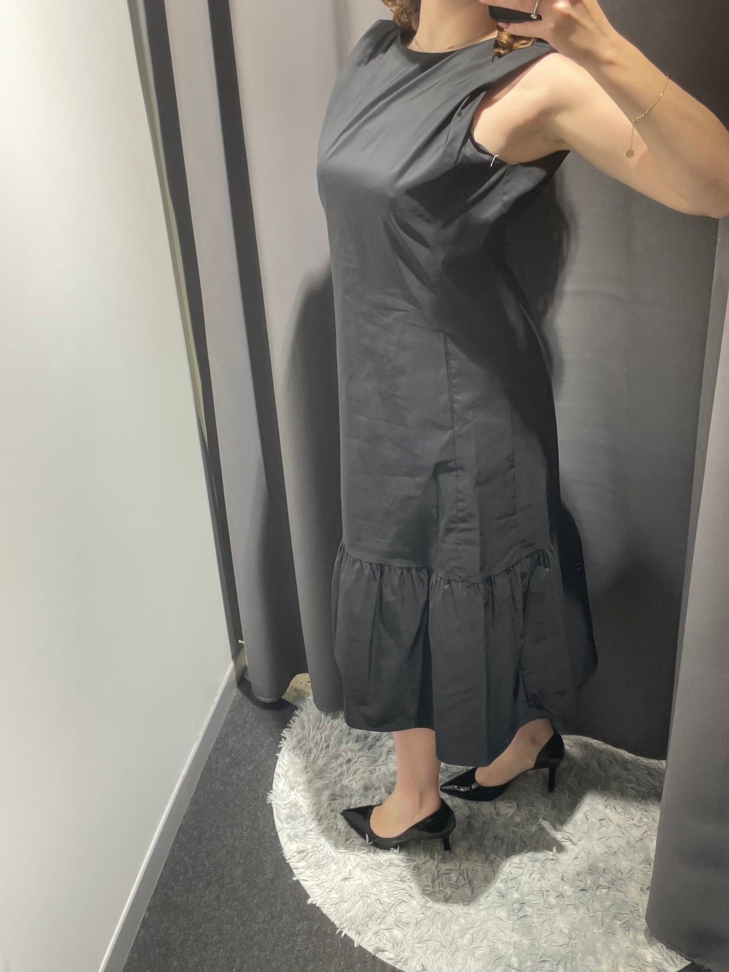 MARKUP Abito lungo in popeline di cotone