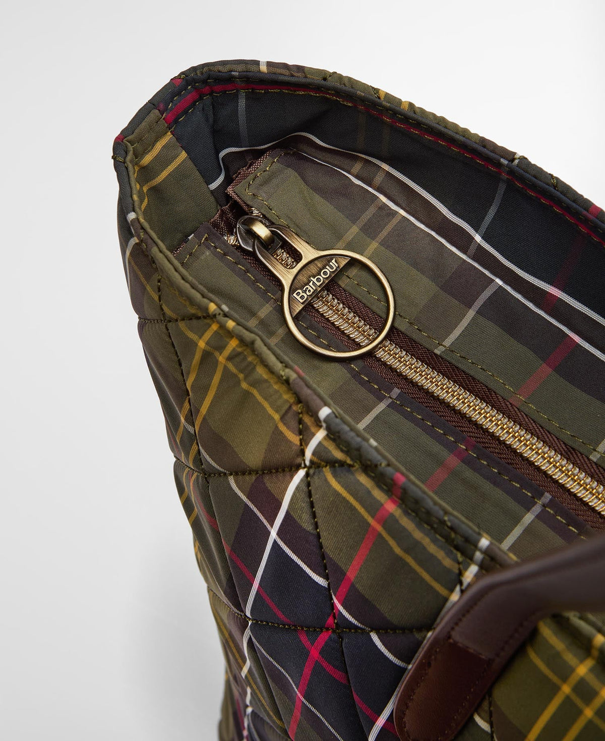 BARBOUR Borsa da donna WETHERHAM QUILTED TARTAN