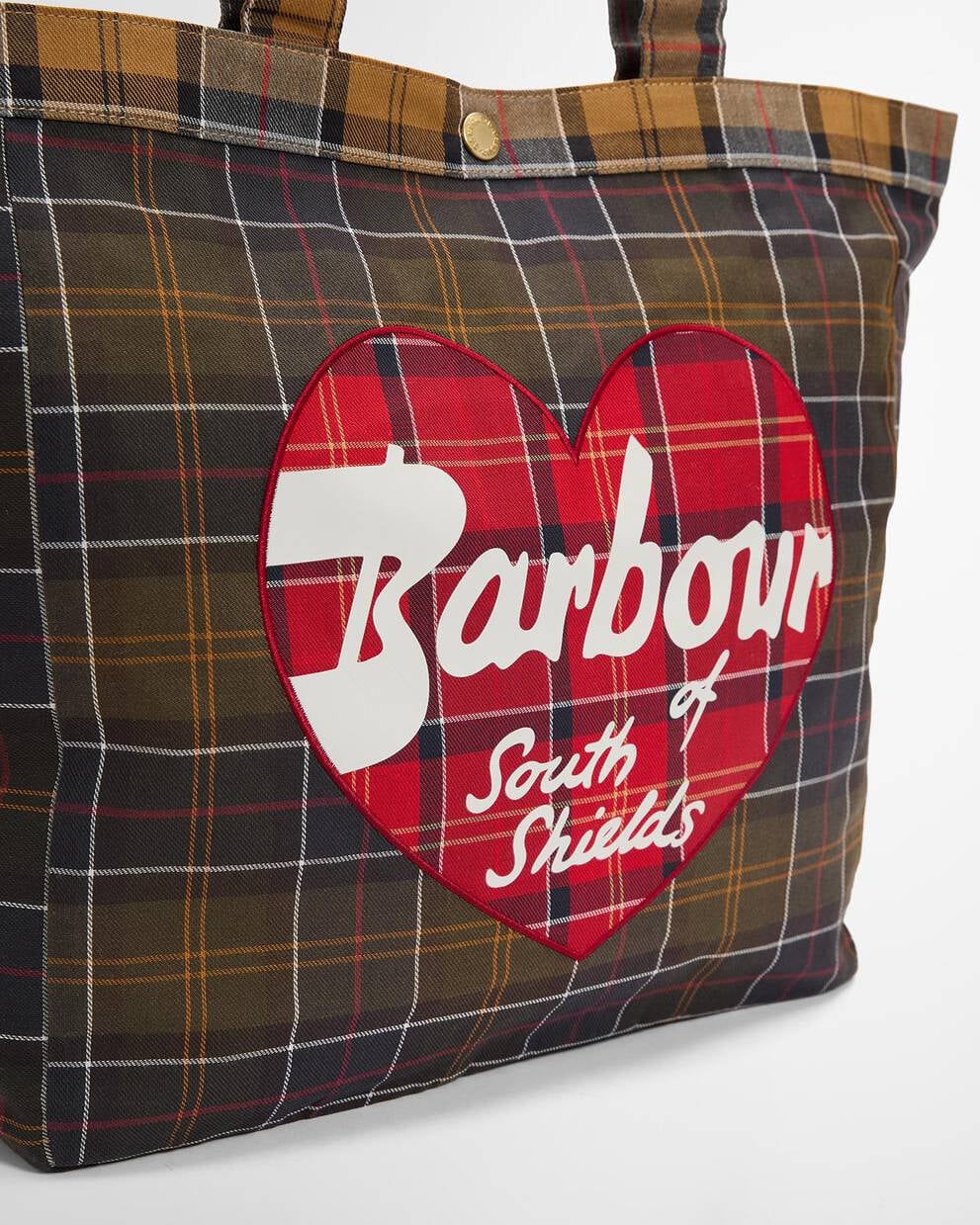 BARBOUR Borsa HEART TOTE BAG in canvas