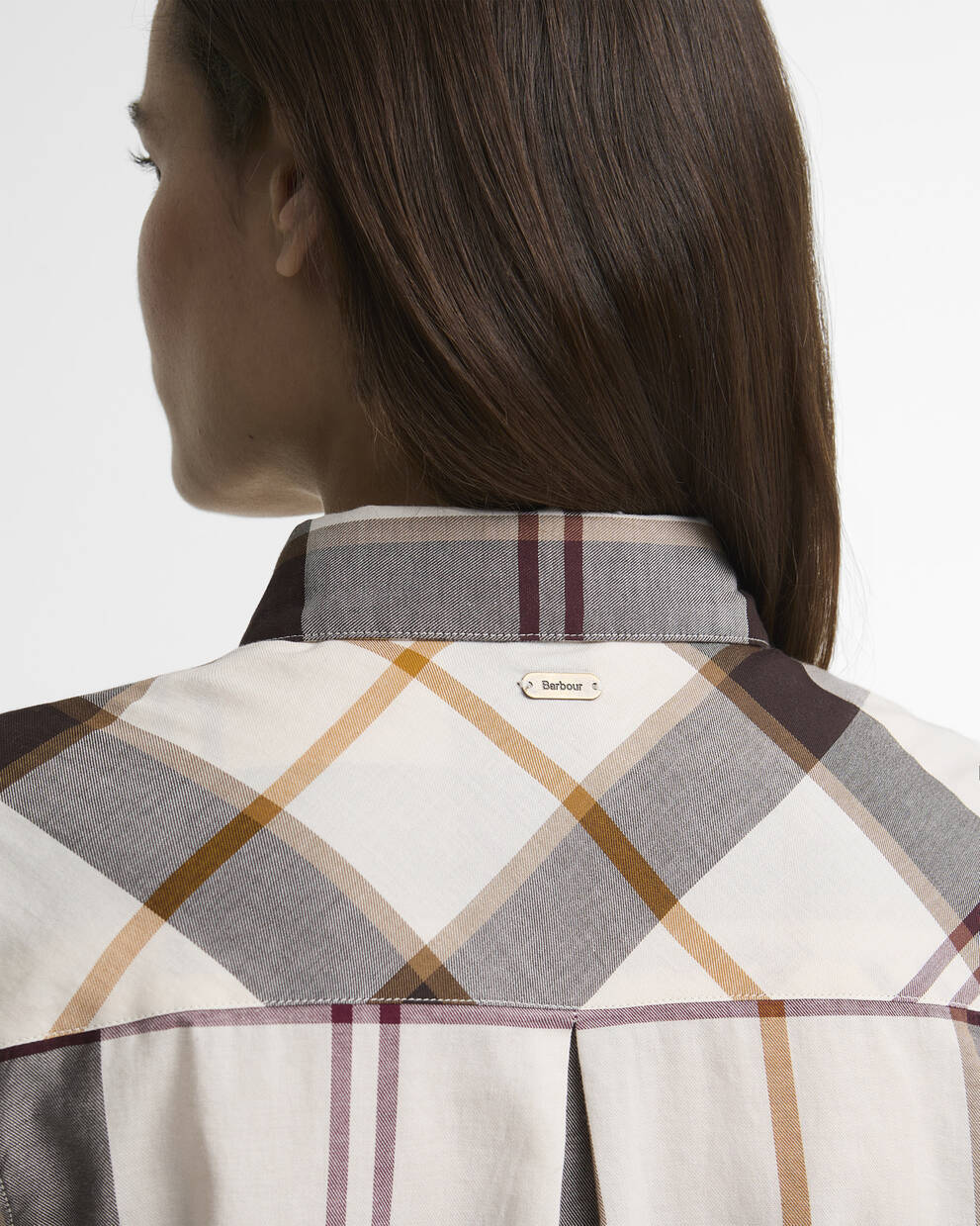 BARBOUR Camicia MOORLAND check beige