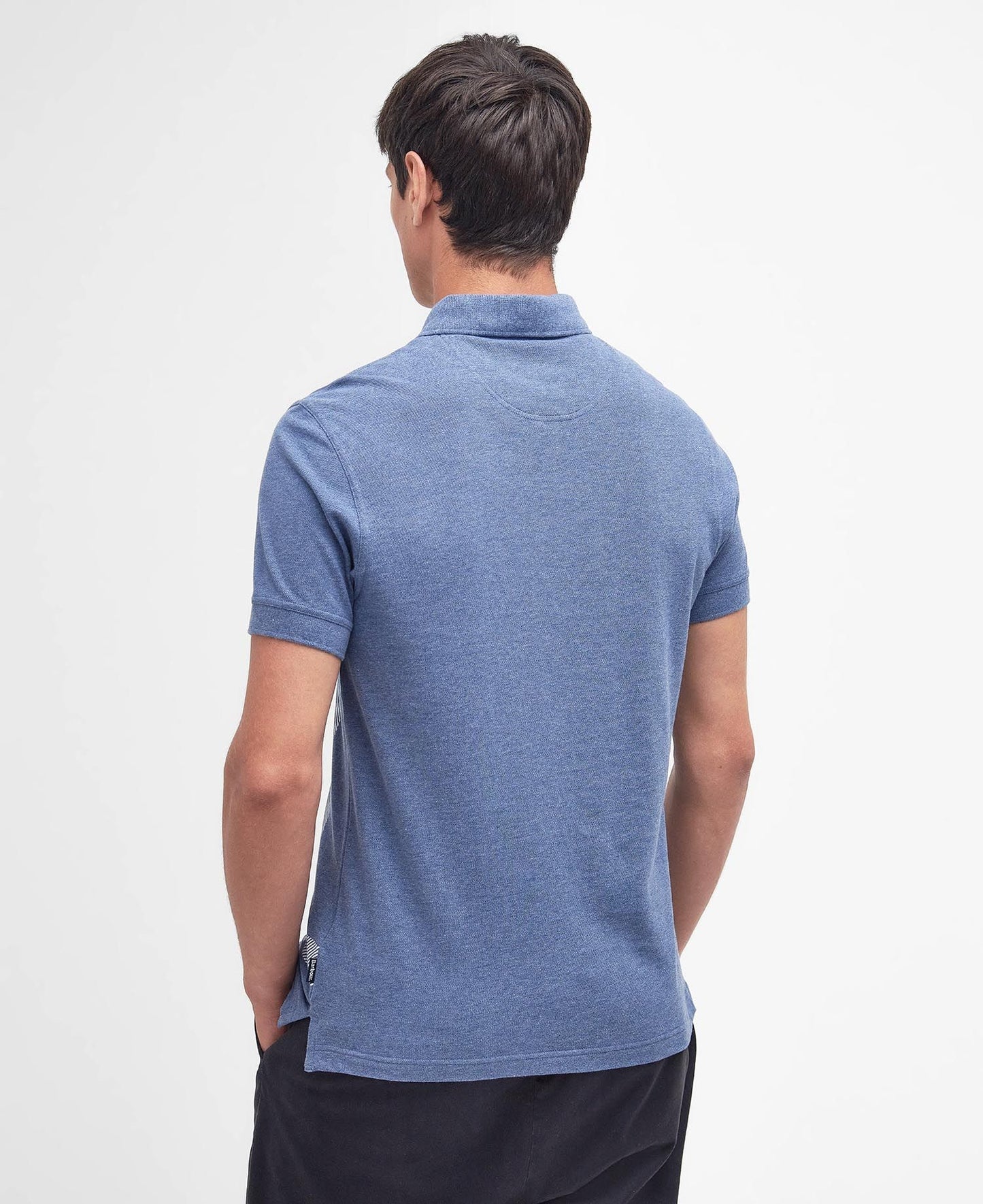 BARBOUR Polo uomo maniche corte in disegno tartan all over BLAINE POLO