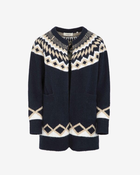 MARKUP Cardigan over lurex