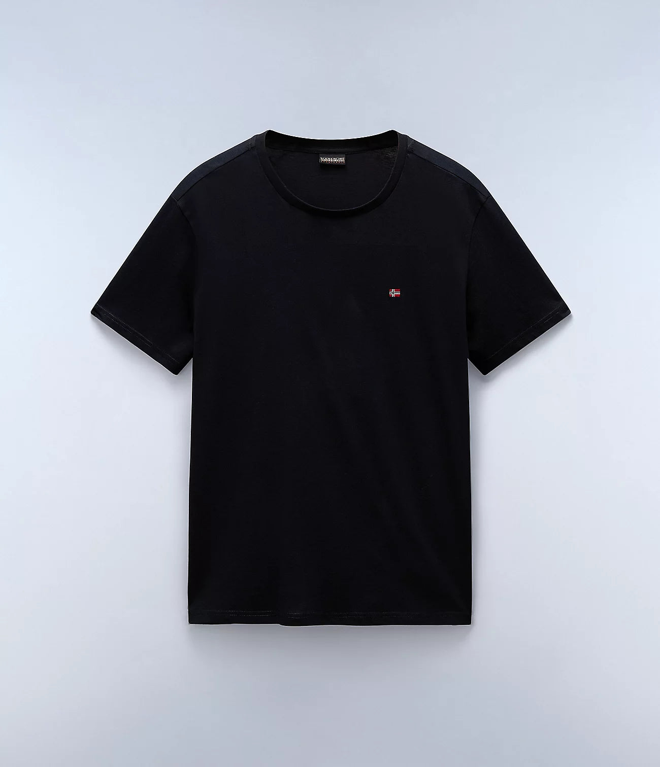 NAPAPIJRI T-Shirt girocollo maniche corte con bandierina ricamata sul petto SALIS SS SUM