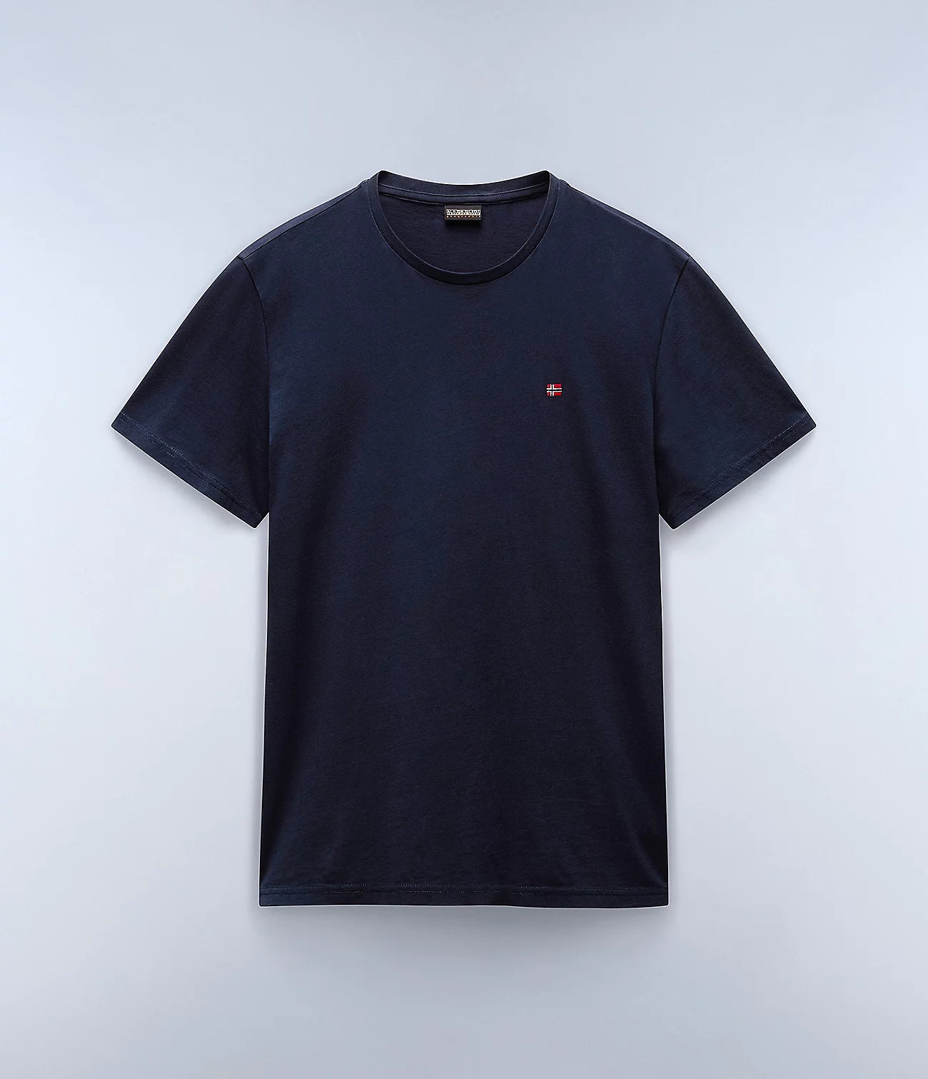 NAPAPIJRI T-Shirt girocollo maniche corte con bandierina ricamata sul petto SALIS SS SUM