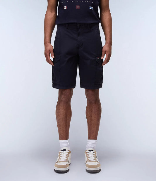 NAPAPIJRI Bermuda uomo corto con tasconi laterali NOTO