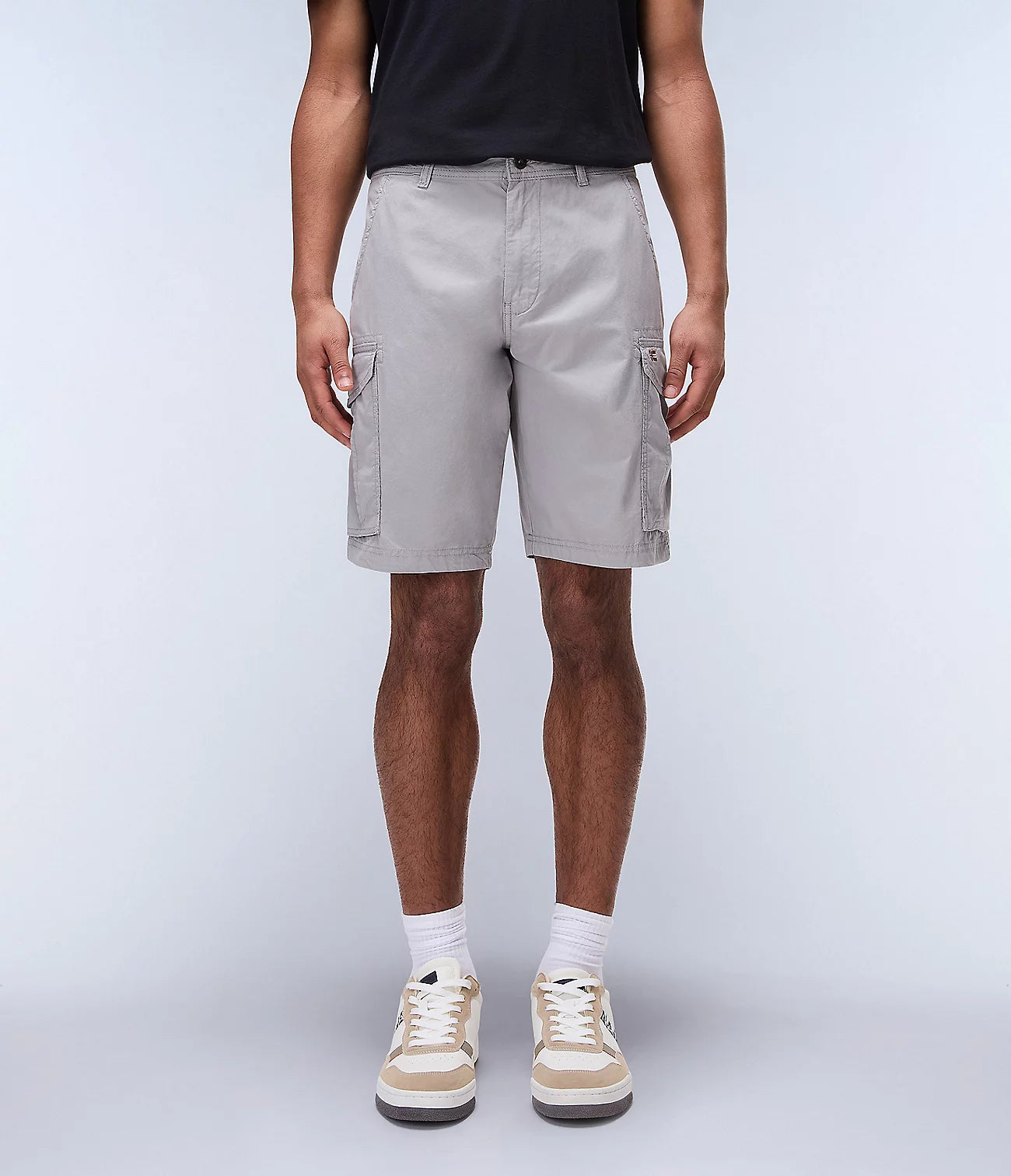 NAPAPIJRI Bermuda uomo corto con tasconi laterali NOTO