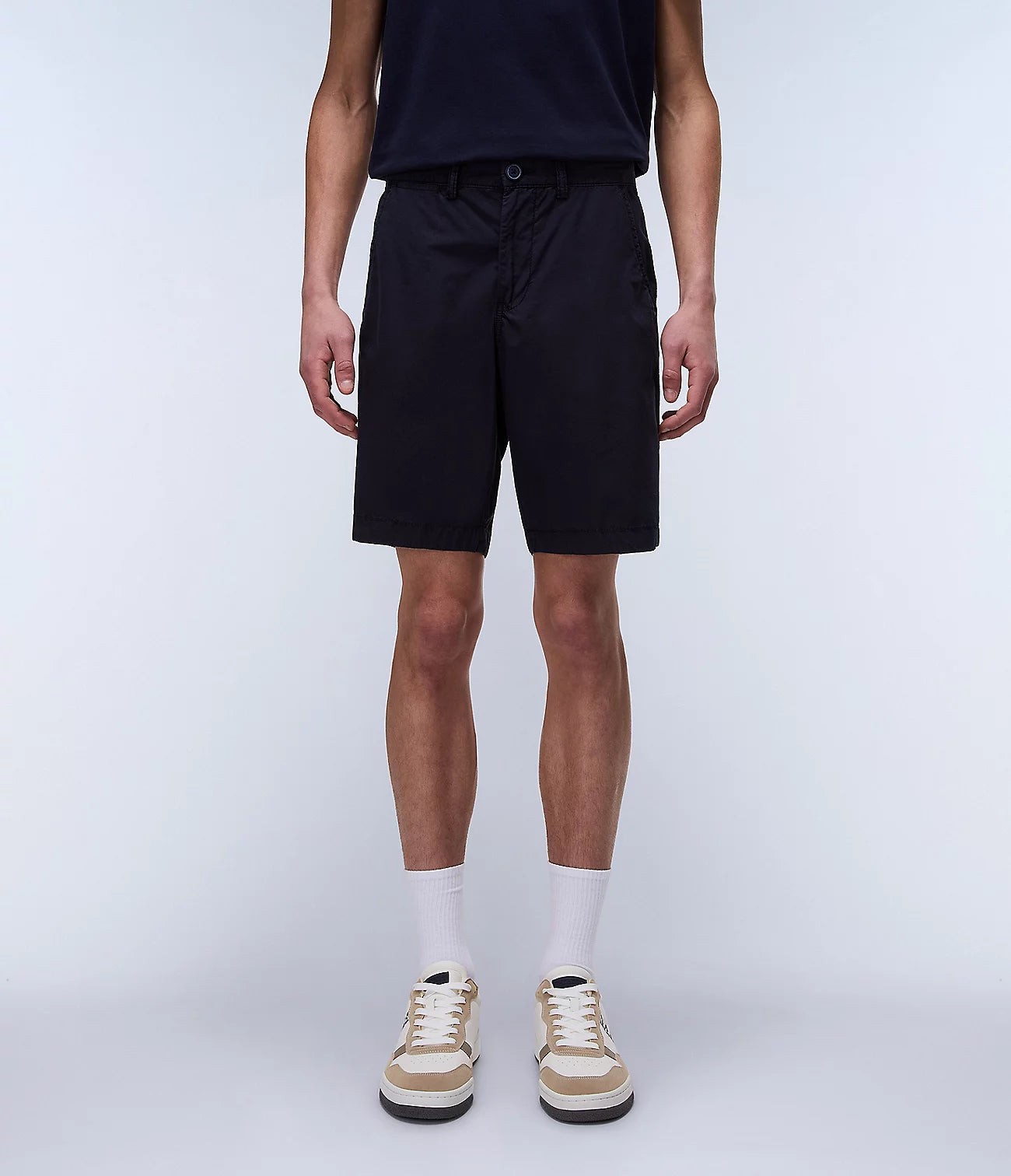 NAPAPIJRI Bermuda uomo con tasche a filo in cotone leggero NAKURU