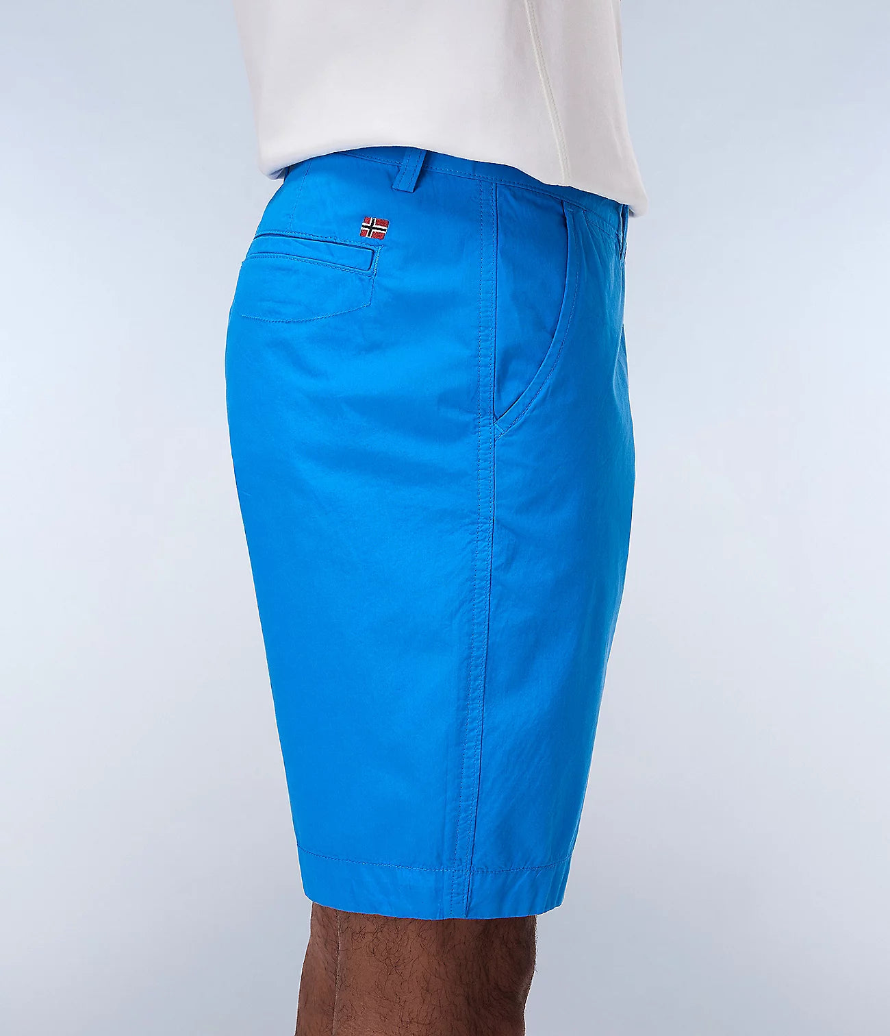 NAPAPIJRI Bermuda uomo con tasche a filo in cotone leggero NAKURU