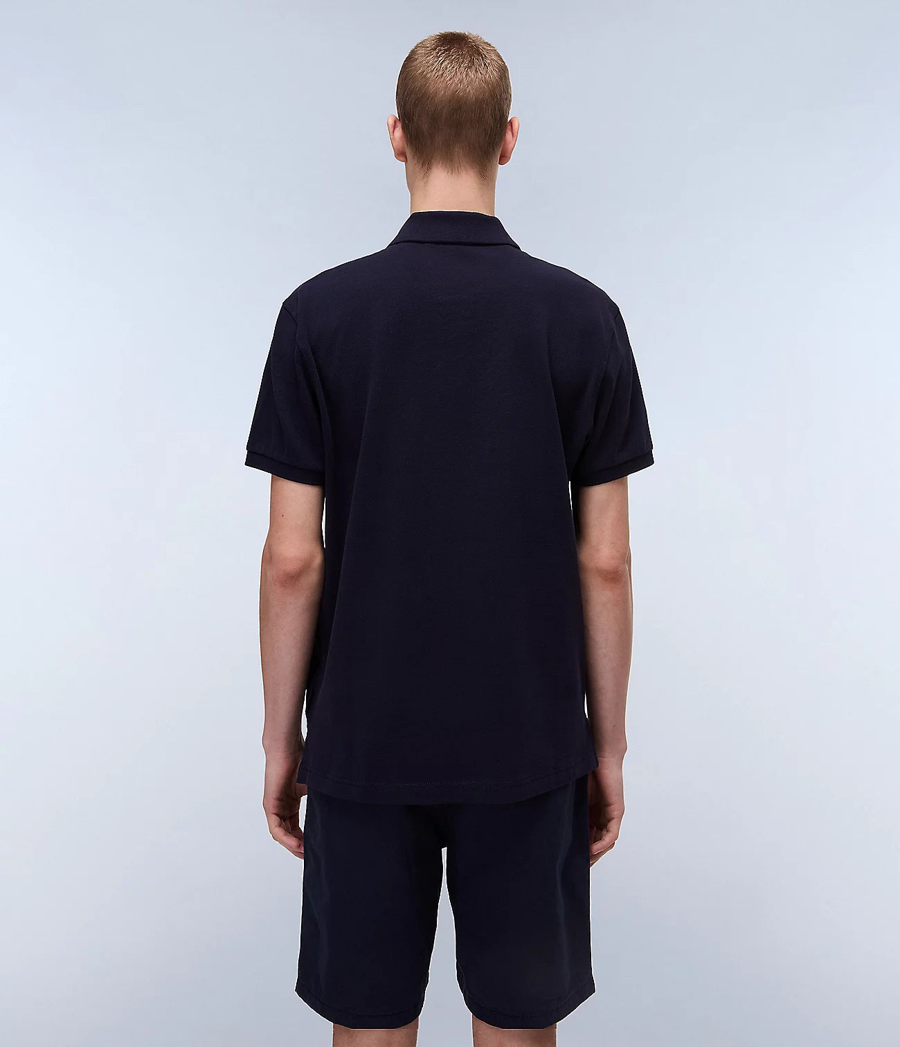 NAPAPIJRI Polo uomo maniche corte logo bollo sul petto E-CLANIS