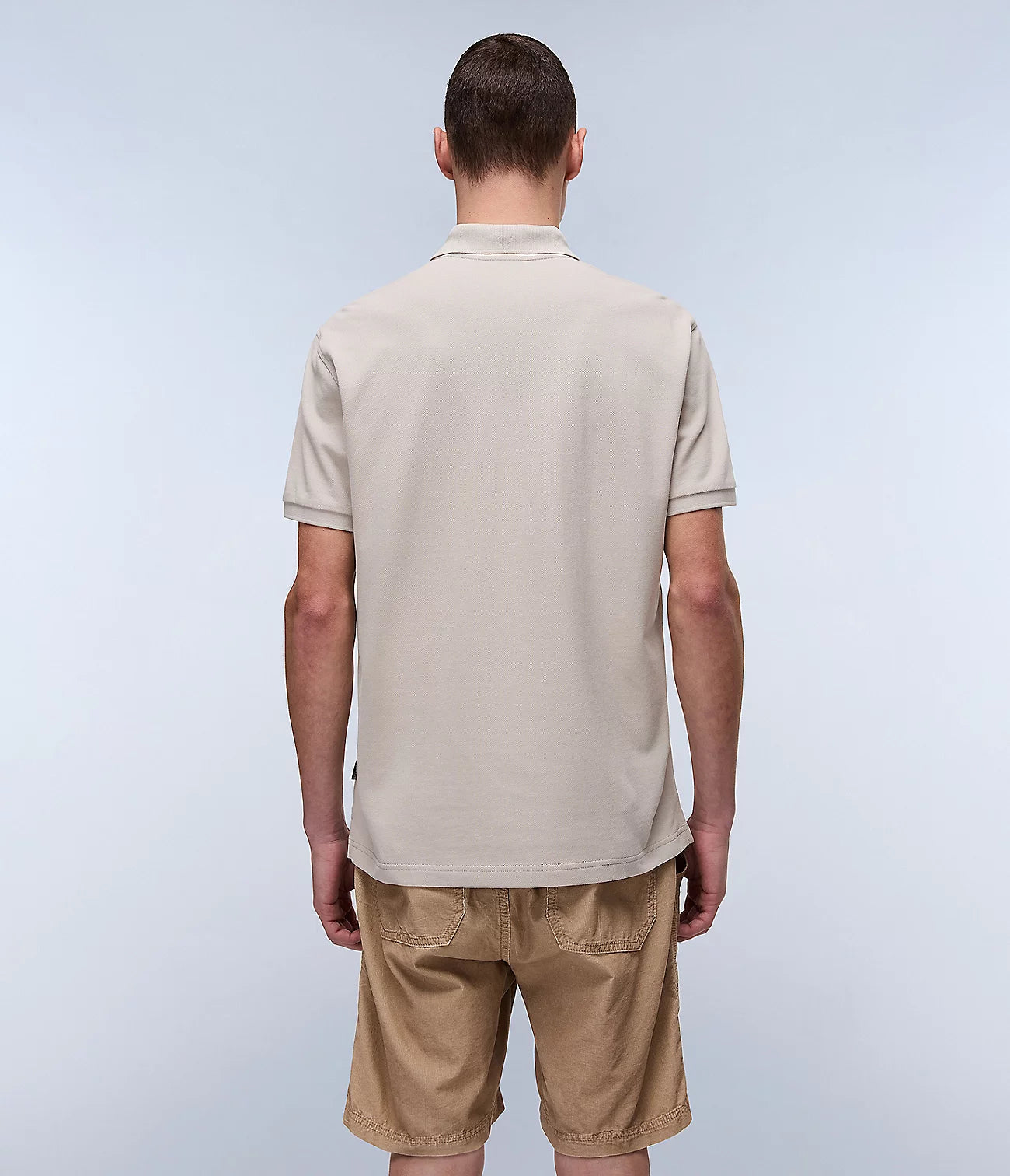 NAPAPIJRI Polo uomo maniche corte logo bollo sul petto E-CLANIS