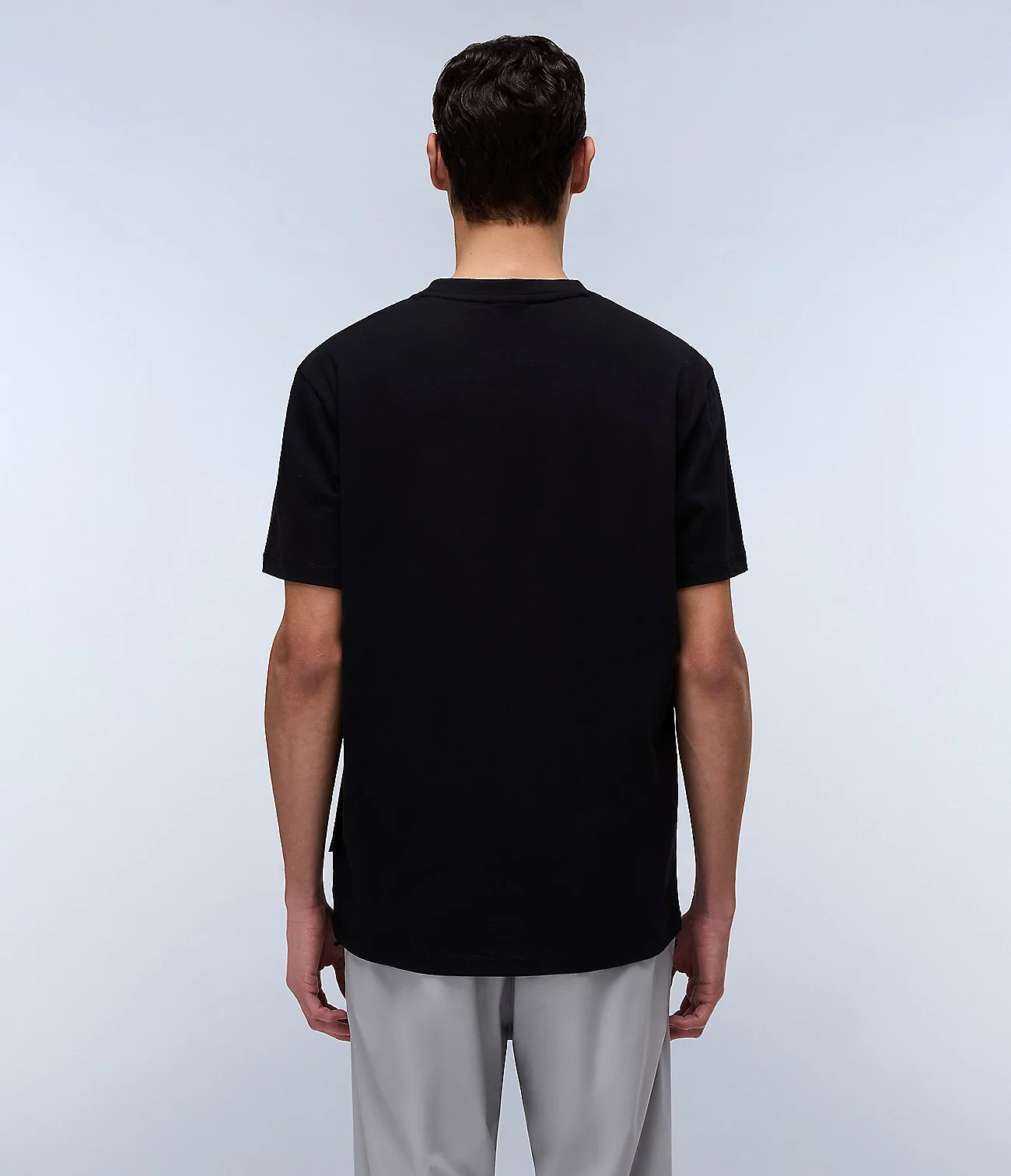 NAPAPIJRI T-Shirt maniche corte uomo girocollo con stampa frontale S-VALDOR