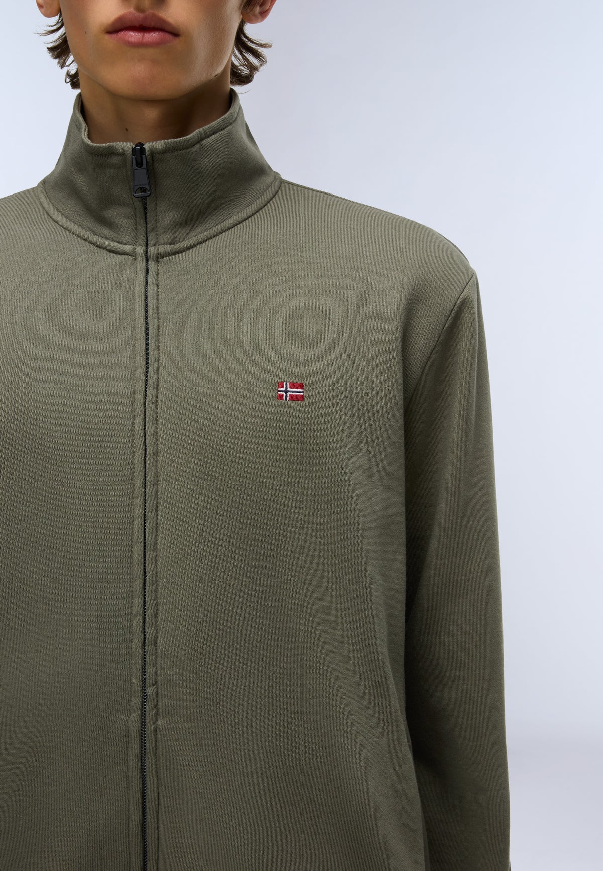 NAPAPIJRI Felpa con zip senza cappuccio BALIS FZ WINTER