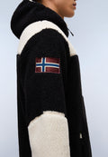 NAPAPIJRI Giubbotto felpa in pile multicolor YUPIK FZH 3