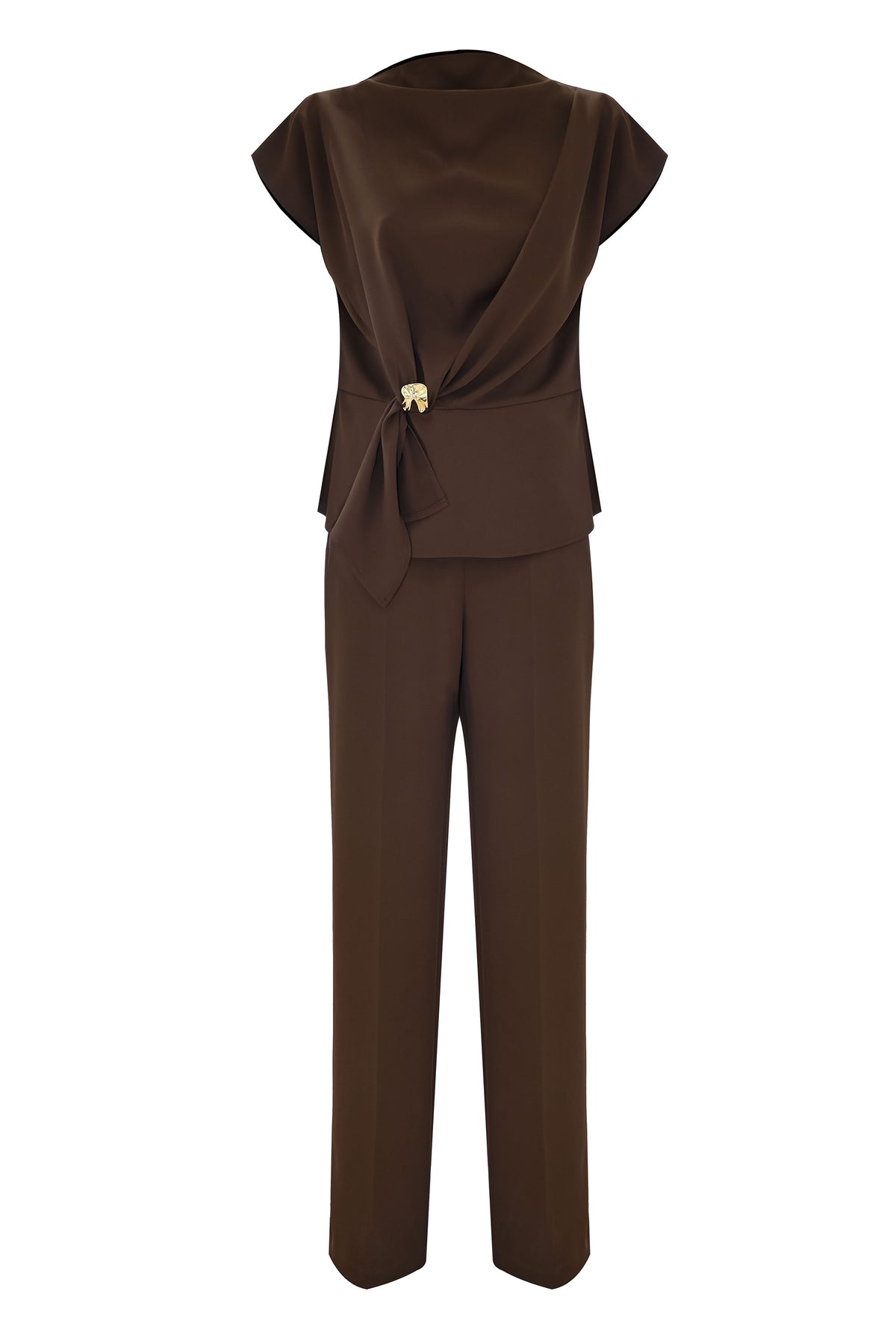 KOCCA Completo casacca e pantaloni con spilla oro