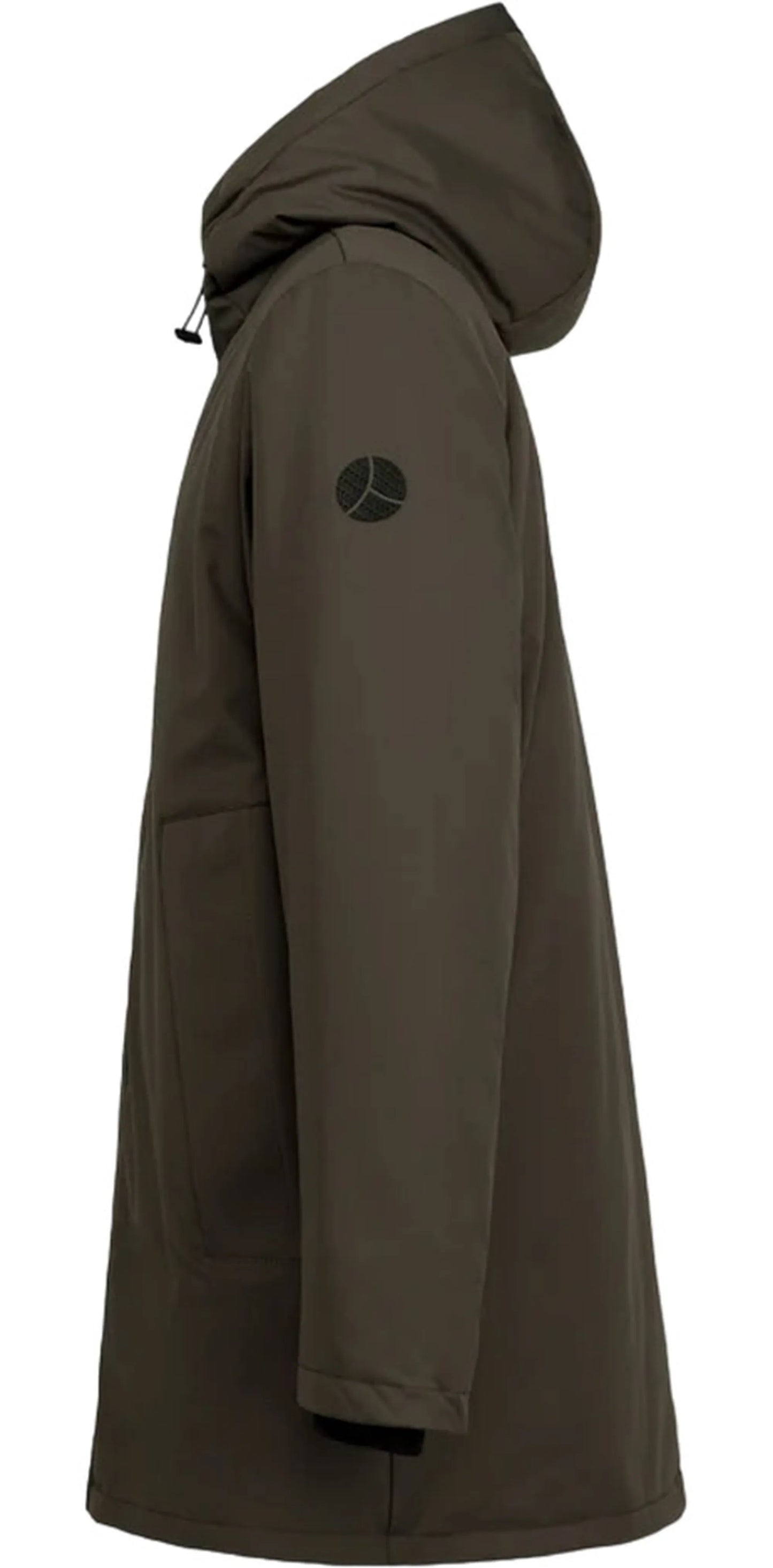 PEOPLE OF SHIBUYA Parka da uomo verdone imbottito in primaloft