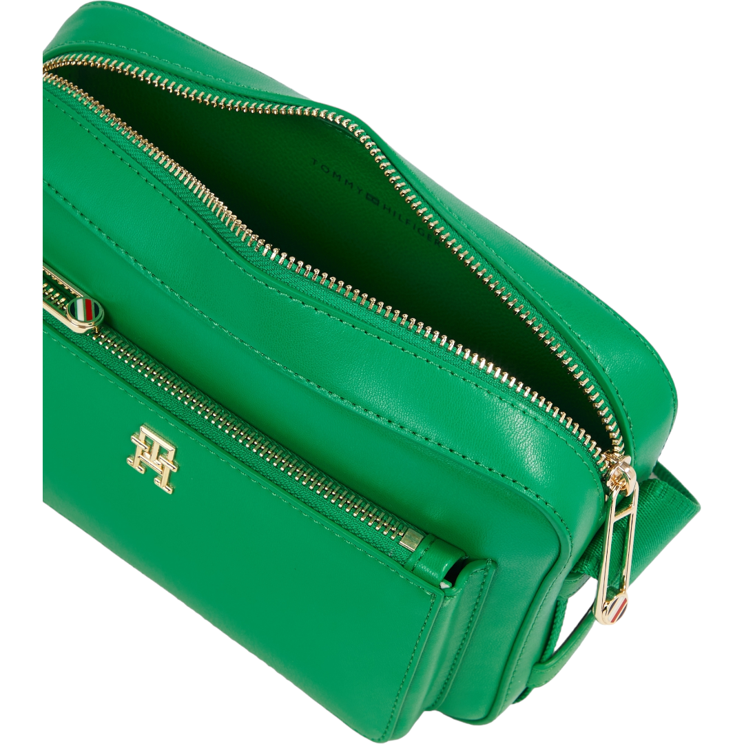 TOMMY HILFIGER Borsa tracolla CAMERA BAG con chiusura zip